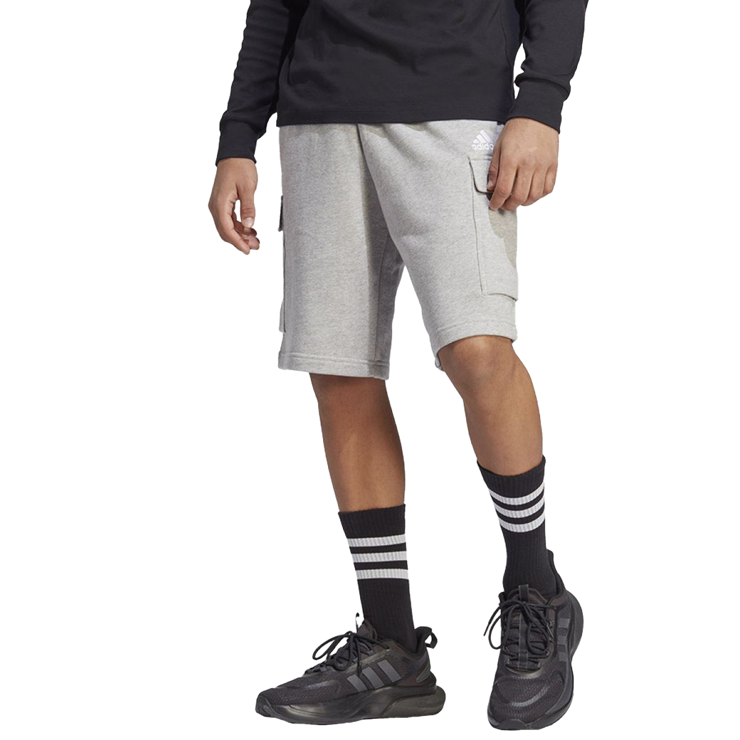Adidas Korte broek met frans badstof logo heren