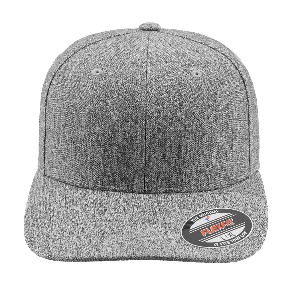 FLEXFIT Span effen pet L-XL grijs