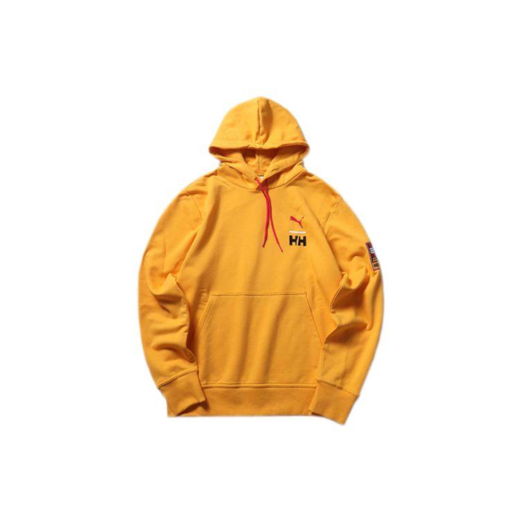 Puma X Helly Hansen Hooded Pullover Sweatshirt Heren Tops Oranje 597149-89 XS