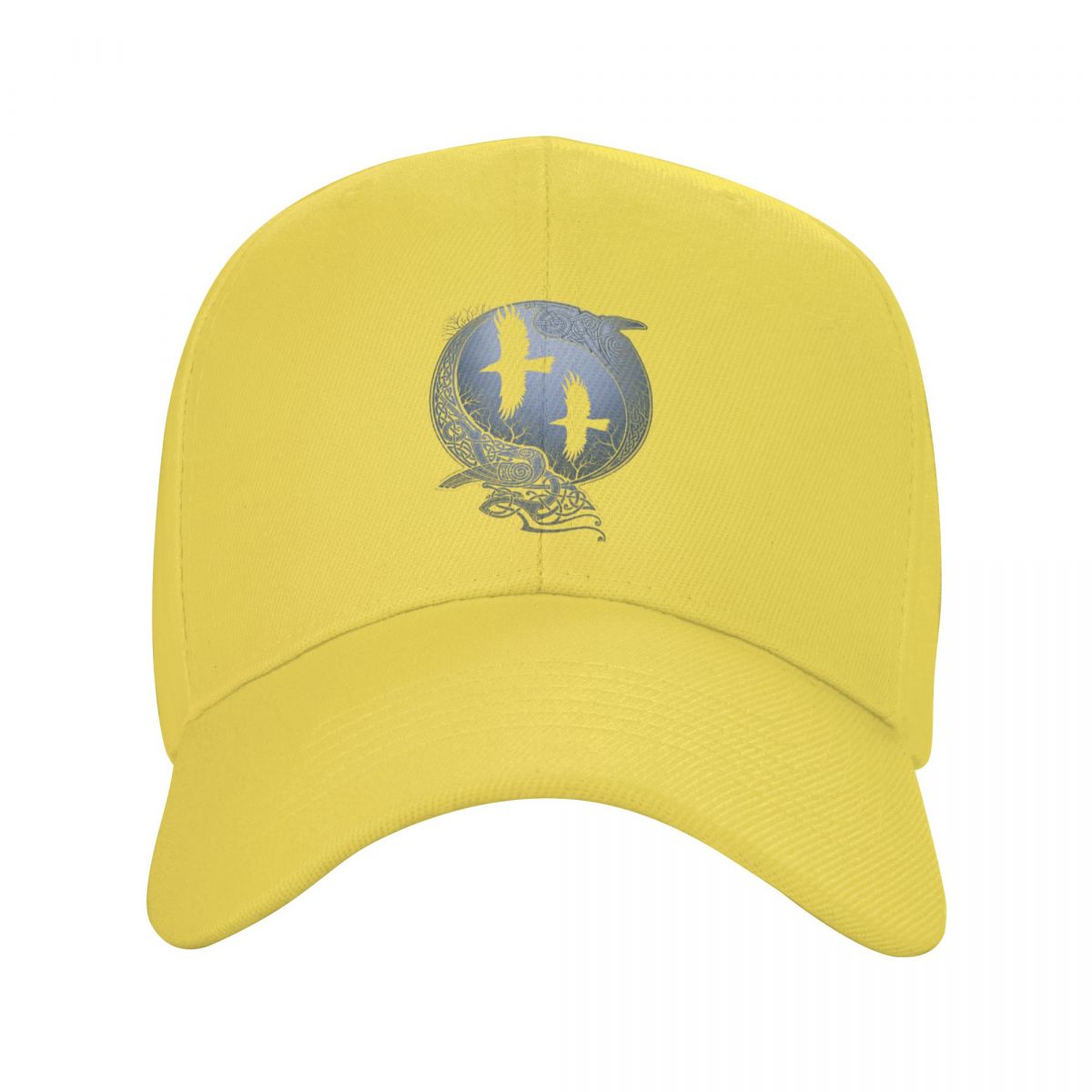 POPI home Aangepaste Odin Ravens Baseball Cap Sport Unisex Dames Verstelbare Viking Noorse Huginn en Muninn Papa Hoed Zomer Snapback Caps Adjustable Cap