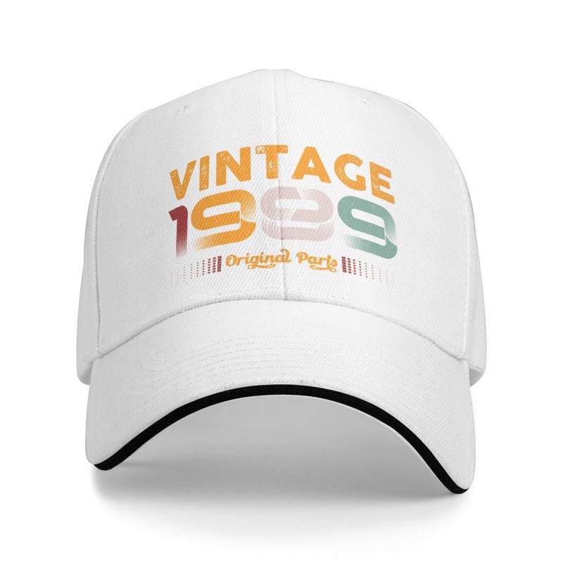 Animedrama Punk Vintage 1989 Verjaardag Originele Onderdelen Baseball Cap Dames Unisex Verstelbare Dad Hat Prestaties Baseball Cap