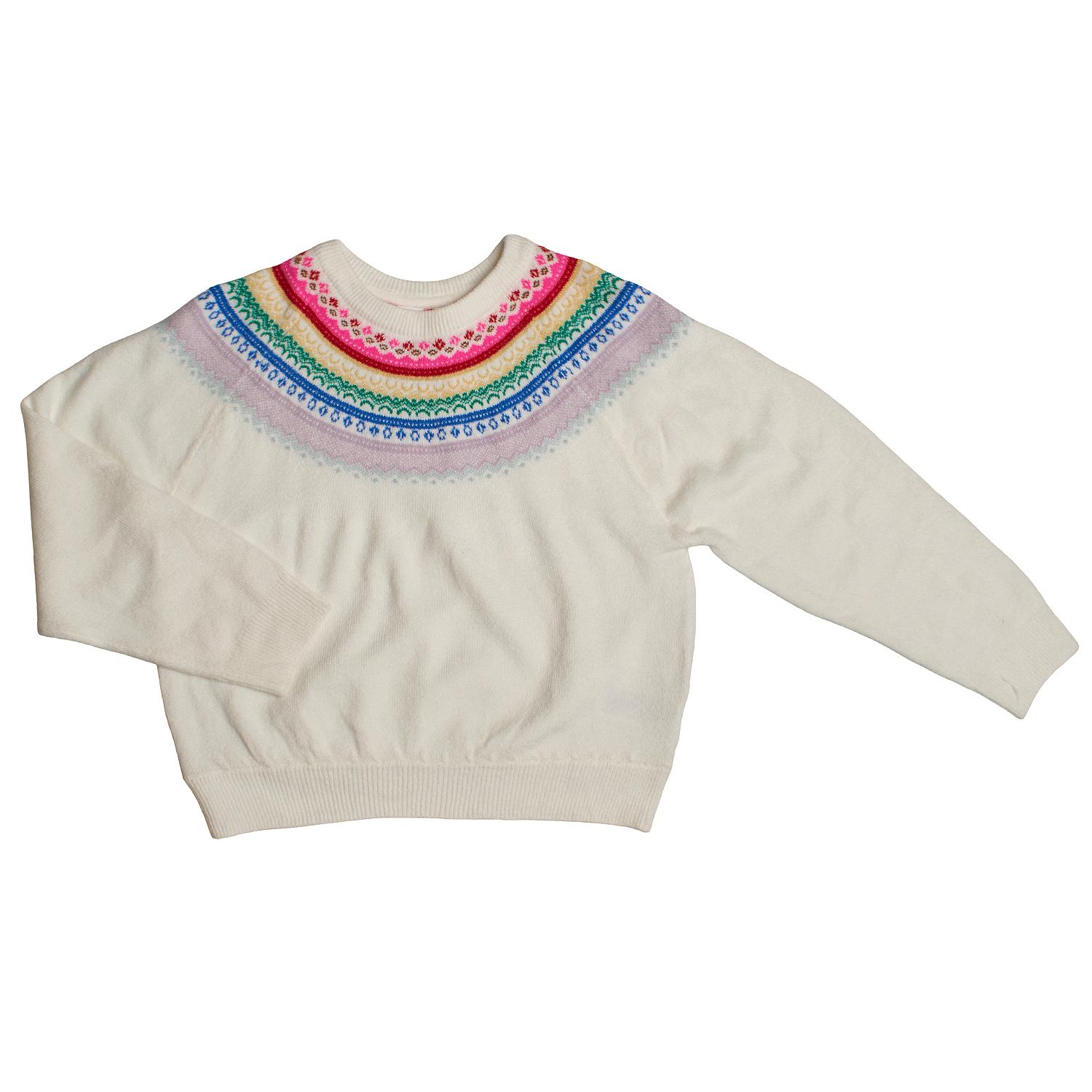 BlackPrice Jersey de Punto Cuello Redondo 758052 para Niña 10 AÑOS veelkleurig