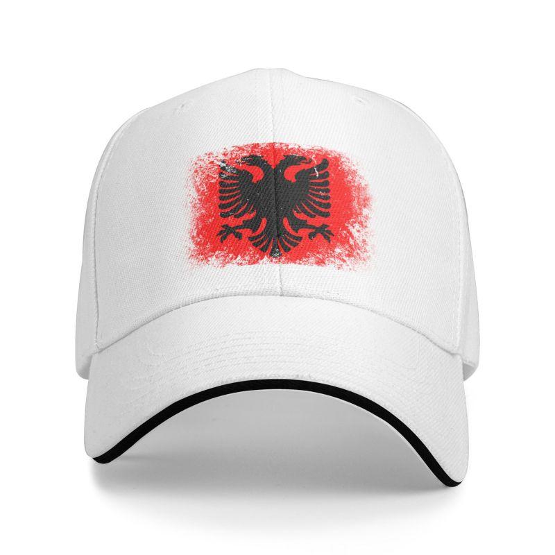 Animedrama Mode Albanië Vlag Baseball Cap Unisex Vrouwen Verstelbare Albanese Adelaar Wapenschild Dad Hoed Buiten Baseball Cap