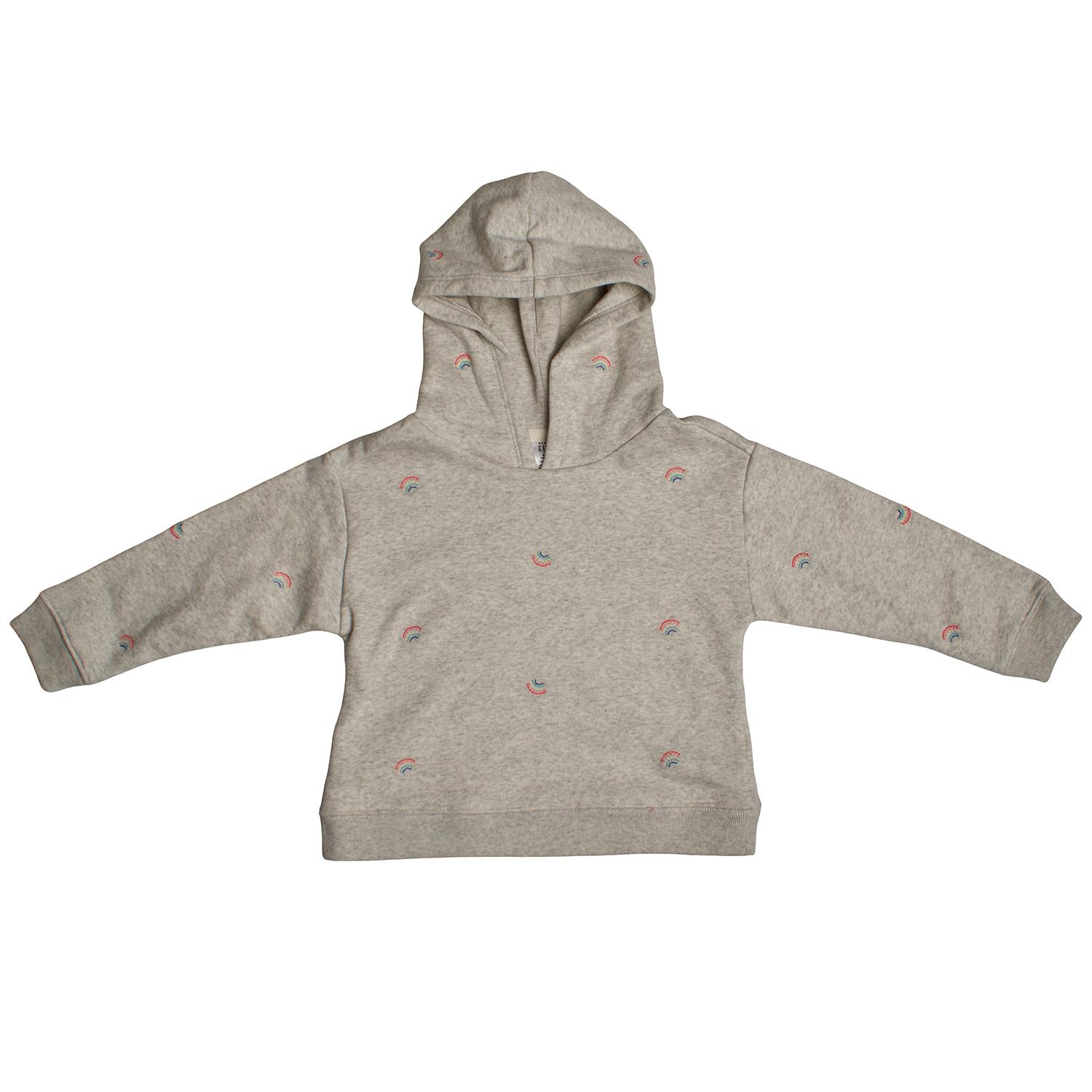 BlackPrice Hooded Sweatshirt 777085 voor meisjes 2 AÑOS grijze kleur