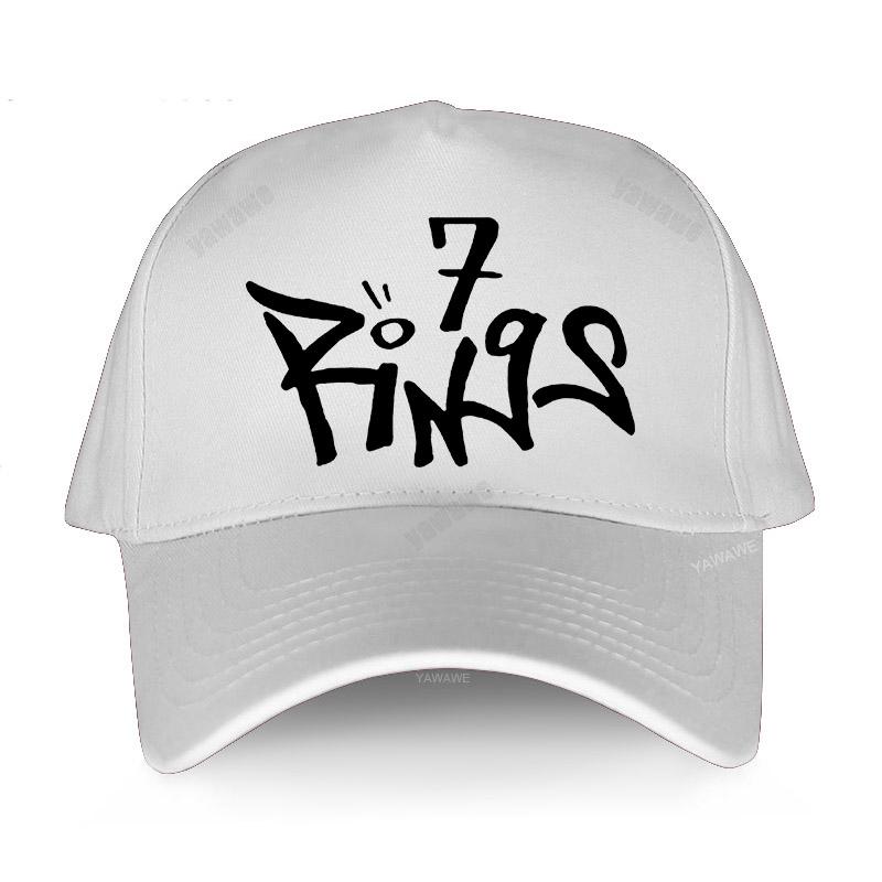 NOmo Home Ariana Grande Nieuwste album 7 ringen Baseball Cap 100% Katoen Dad Hat Thank U,Next Snapback Hoeden Borduurwerk Unisex Dames caps bone Adjustable