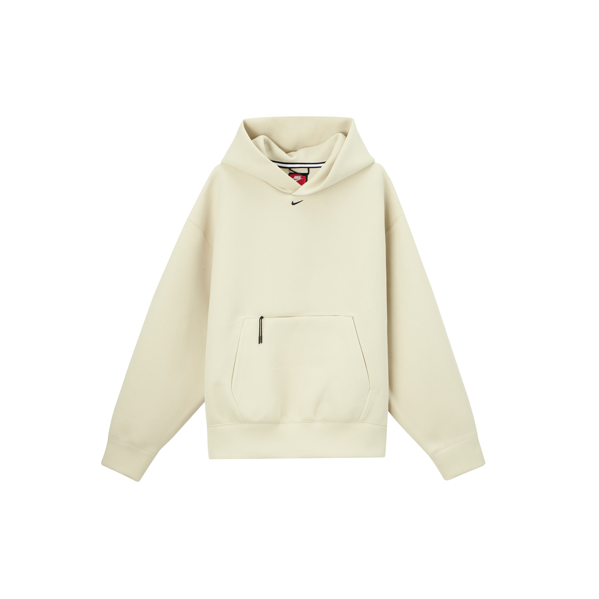 Nike Tech Solid Knit Hooded Casual Soft Sweatshirt Heren sweatshirt Lichtkaki Zwart HM9790-234 2XL