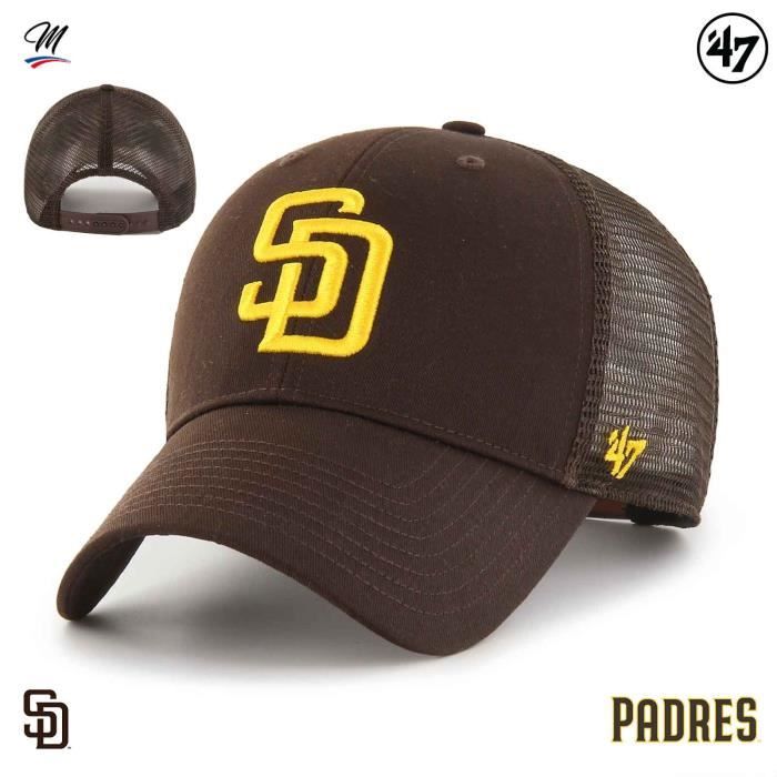 59caps Casquette - 47 - Branson MVP - San Diego Padres - Trucker - Marron - Mixte
