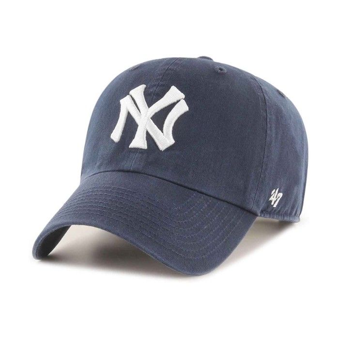59caps Casquette - 47 Brand - CLEAN UP - New York Yankees - Marine - 100% coton - Décontractée