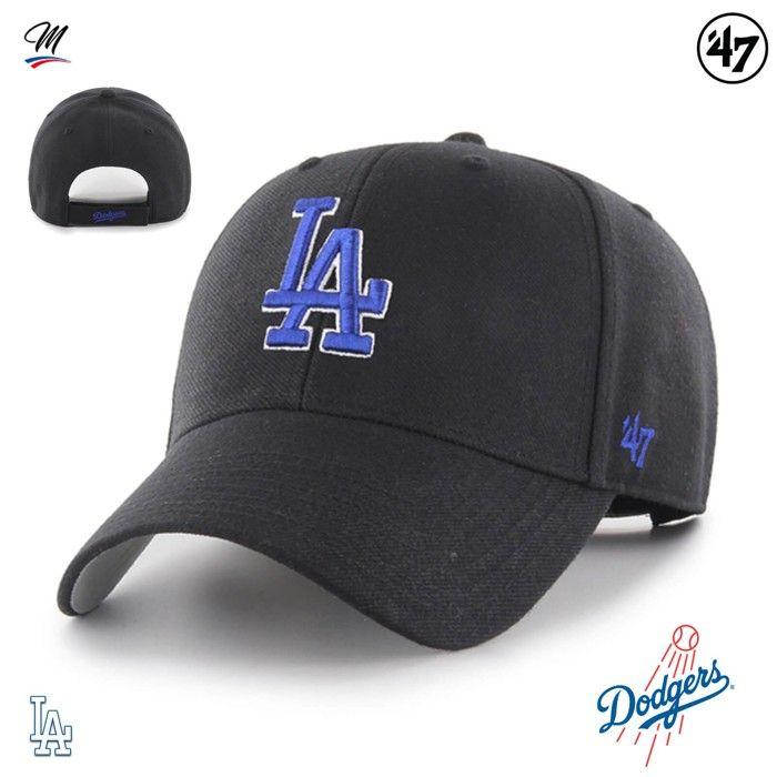 59caps Casquette - 47 - LA Dodgers - Noir - 85% Acrylique - 15% Laine - Sportswear
