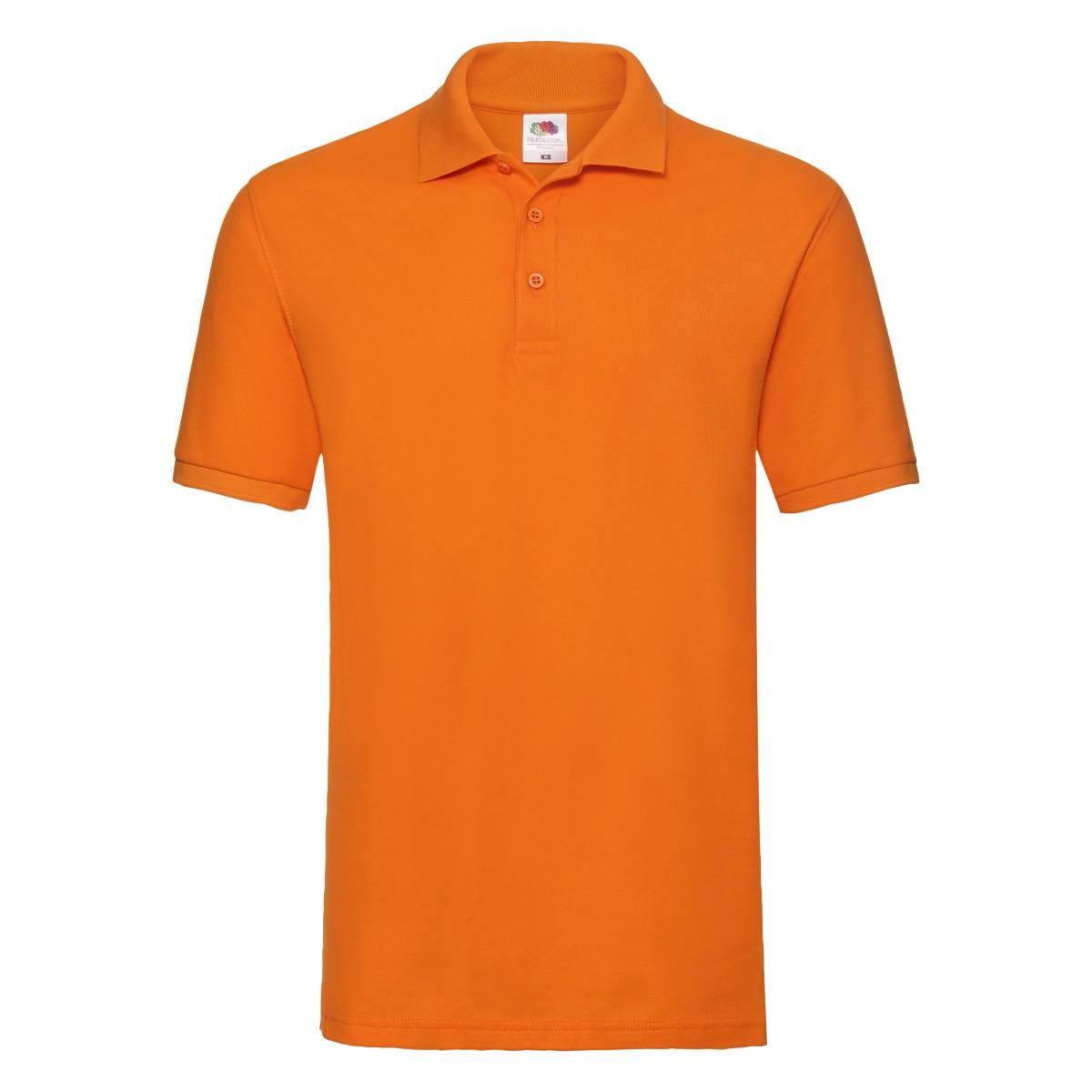 Fruit Of The Loom Mens Premium Pique Polo Shirt L