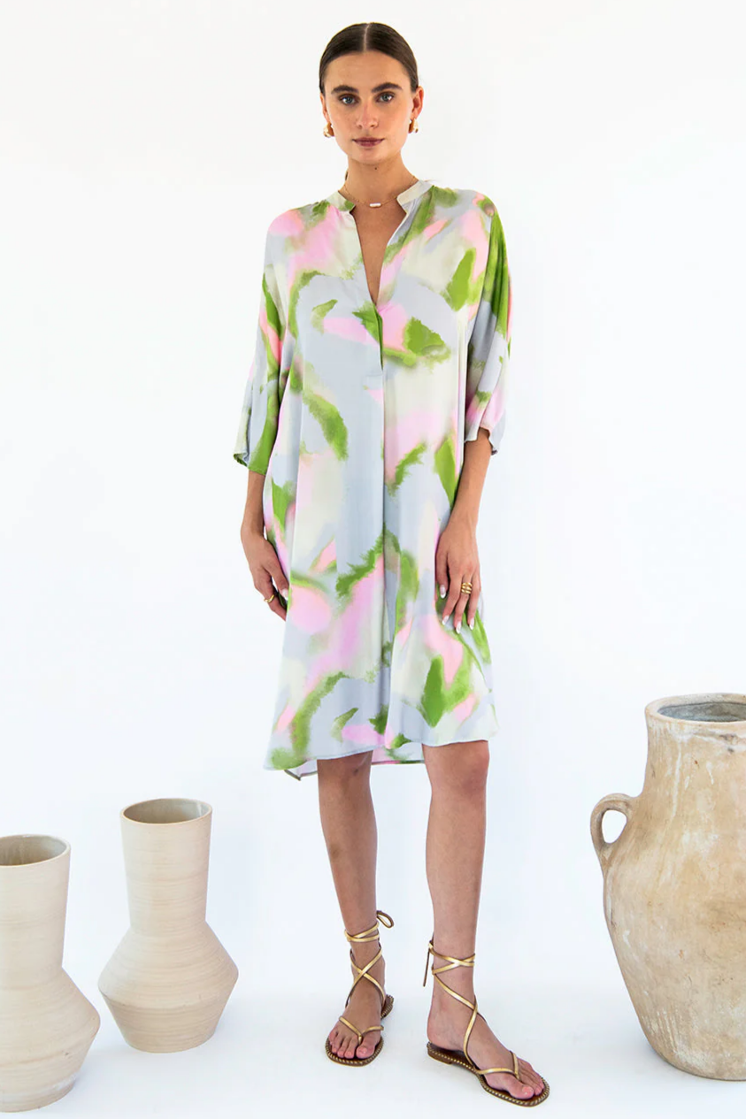 Neu Nomads Damen vegan Kleid Kerala Traumhafter Druck