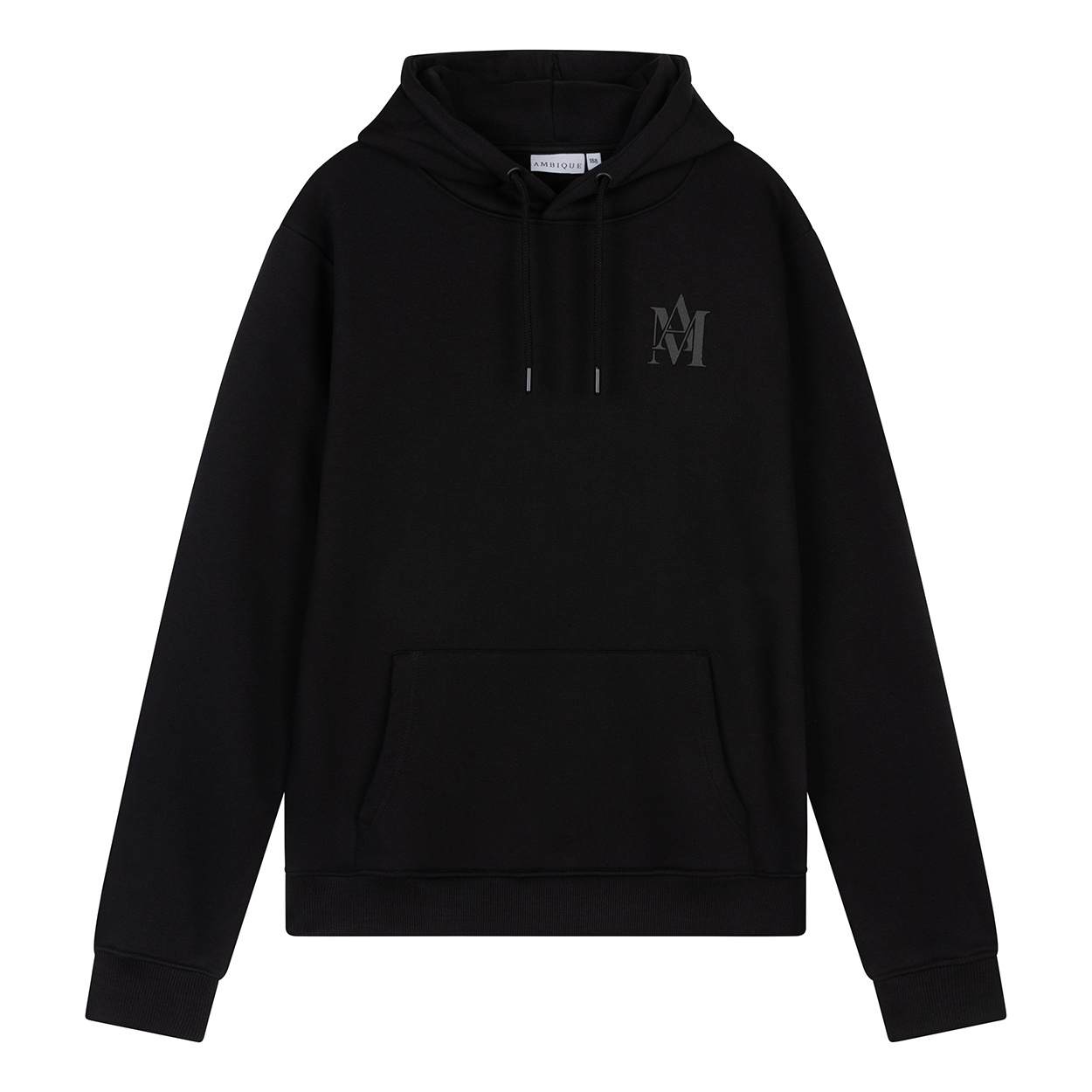 Ambique winter hoodie jongens - Mike - zwart