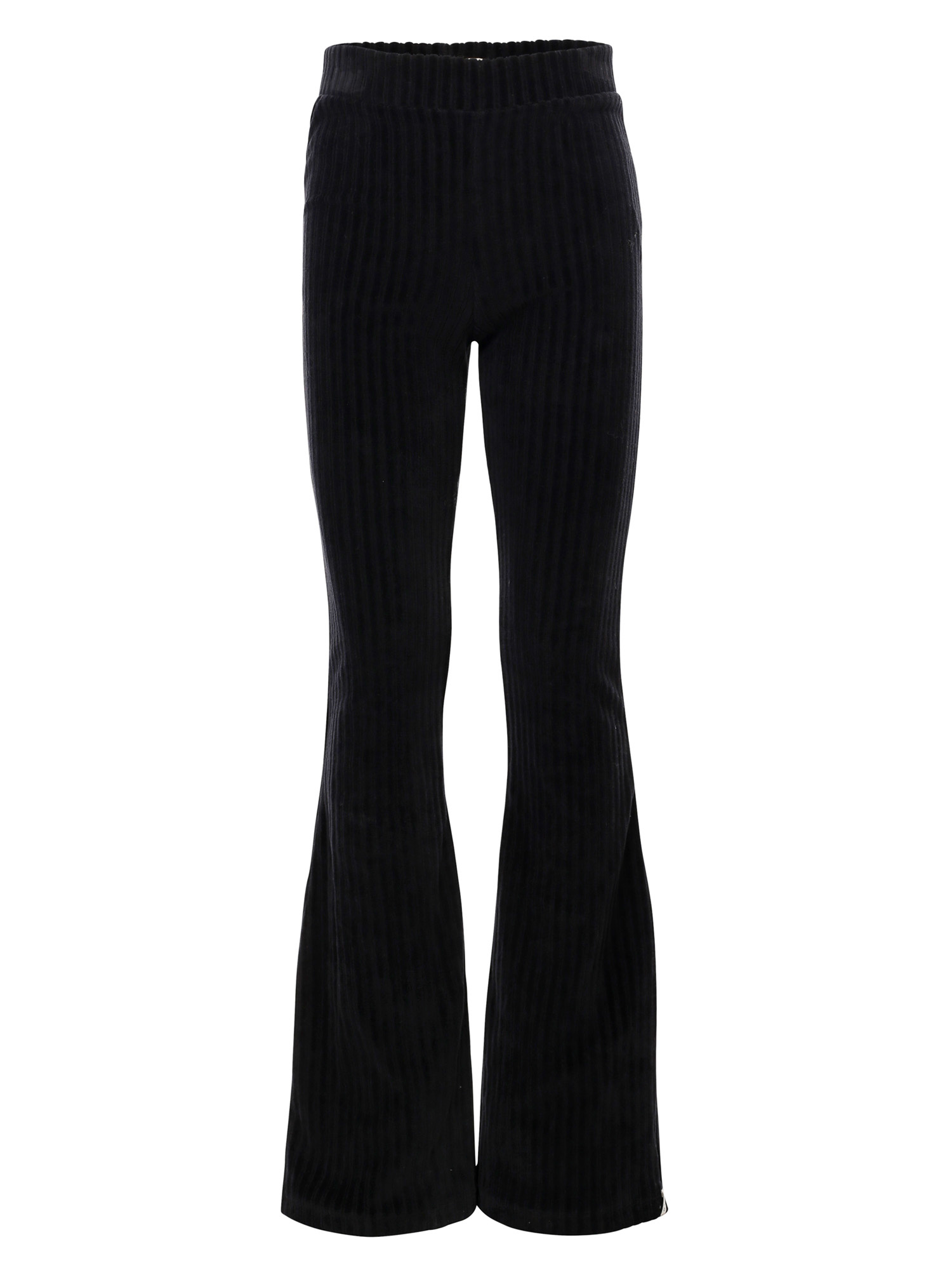 LOOXS Little winter velvet broek meisjes - grijs - rib