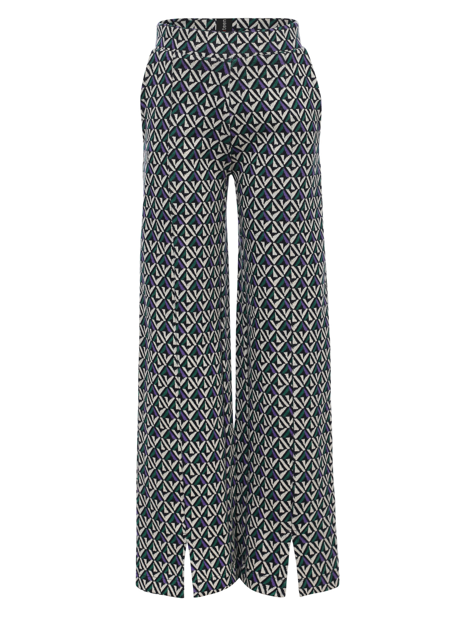 LOOXS 10sixteen winter broek meisjes - groen - jaquard