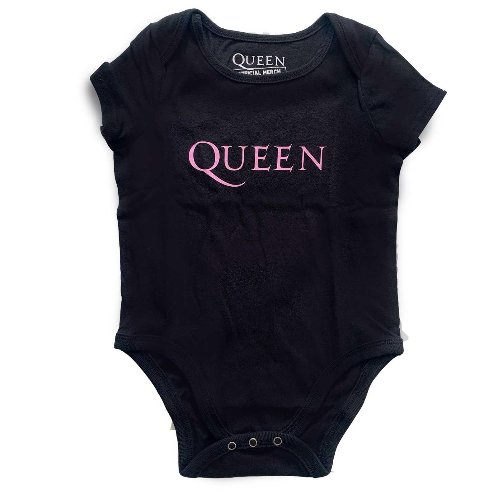 Queen Childrens/Kids-logo Babygrow 24 Months zwart