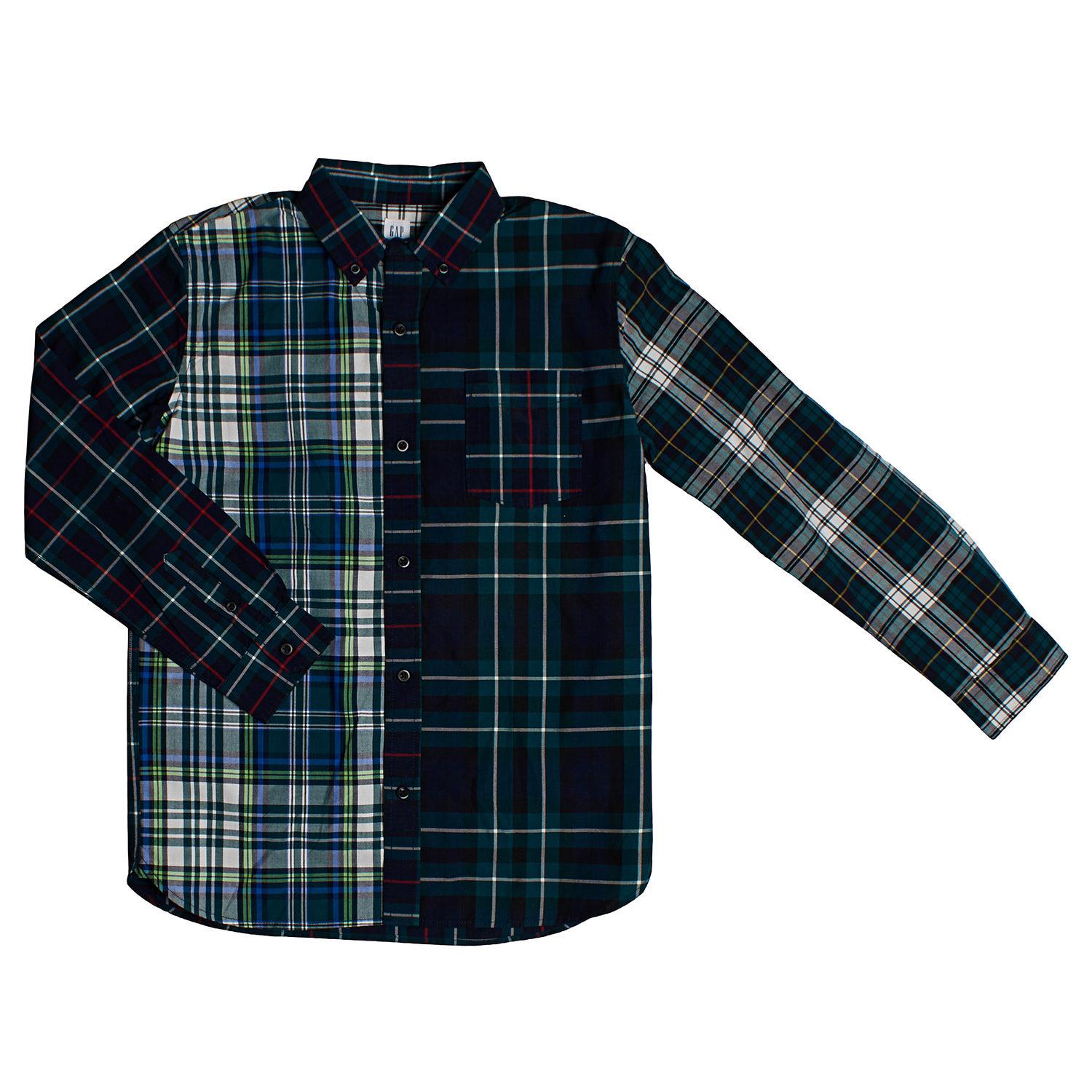 BlackPrice Camisa de Cuadros Manga Larga 427969 para Niño 10 AÑOS