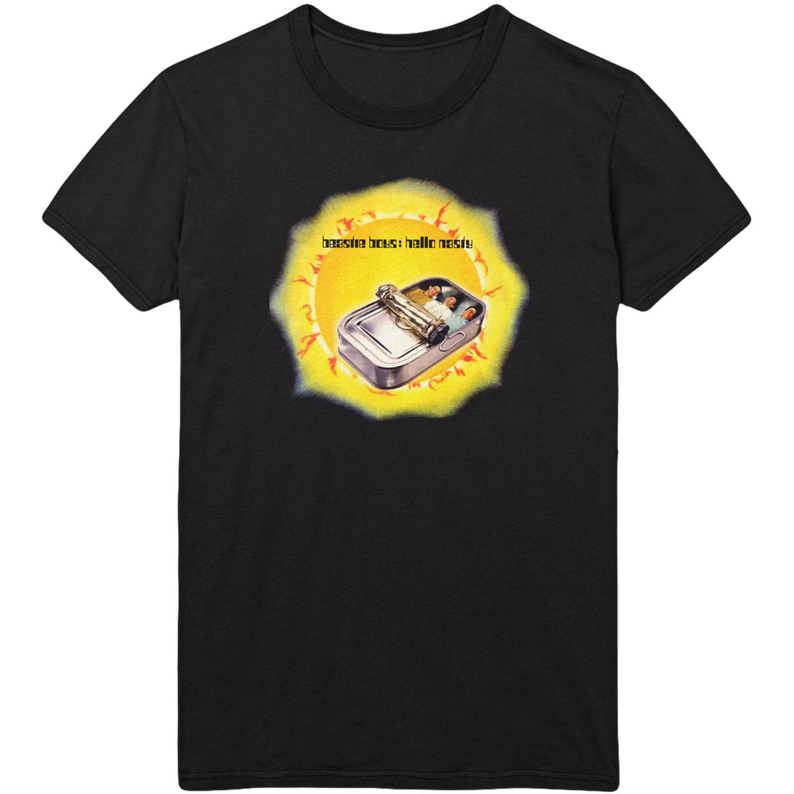 Pertemba FR - Apparel Beastie Boys Unisex volwassen Hallo vervelende T-shirt M zwart