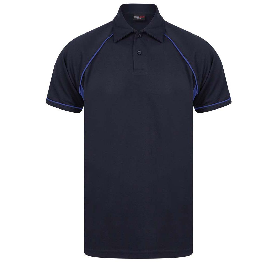 Finden & Hales prestatie-poloshirt voor kinderen/kinderen 7-8 Years koningsblauwe kleur/Vloot