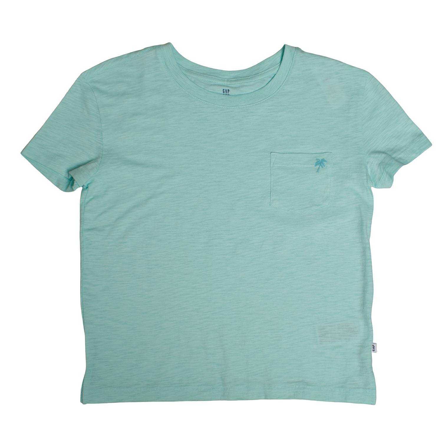 BlackPrice Camiseta Manga Corta de Algodón 793074 para Niño 8 AÑOS turquoise