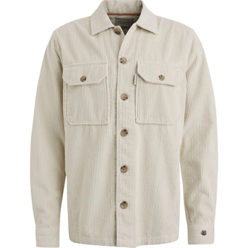 Cast Iron Sweater  Overshirt Corduroy Ecru