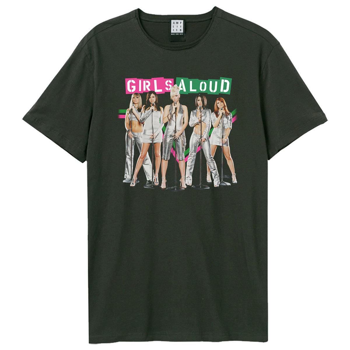 Amplified Unisex Adult Split Colour Girls Aloud T-Shirt 3XL