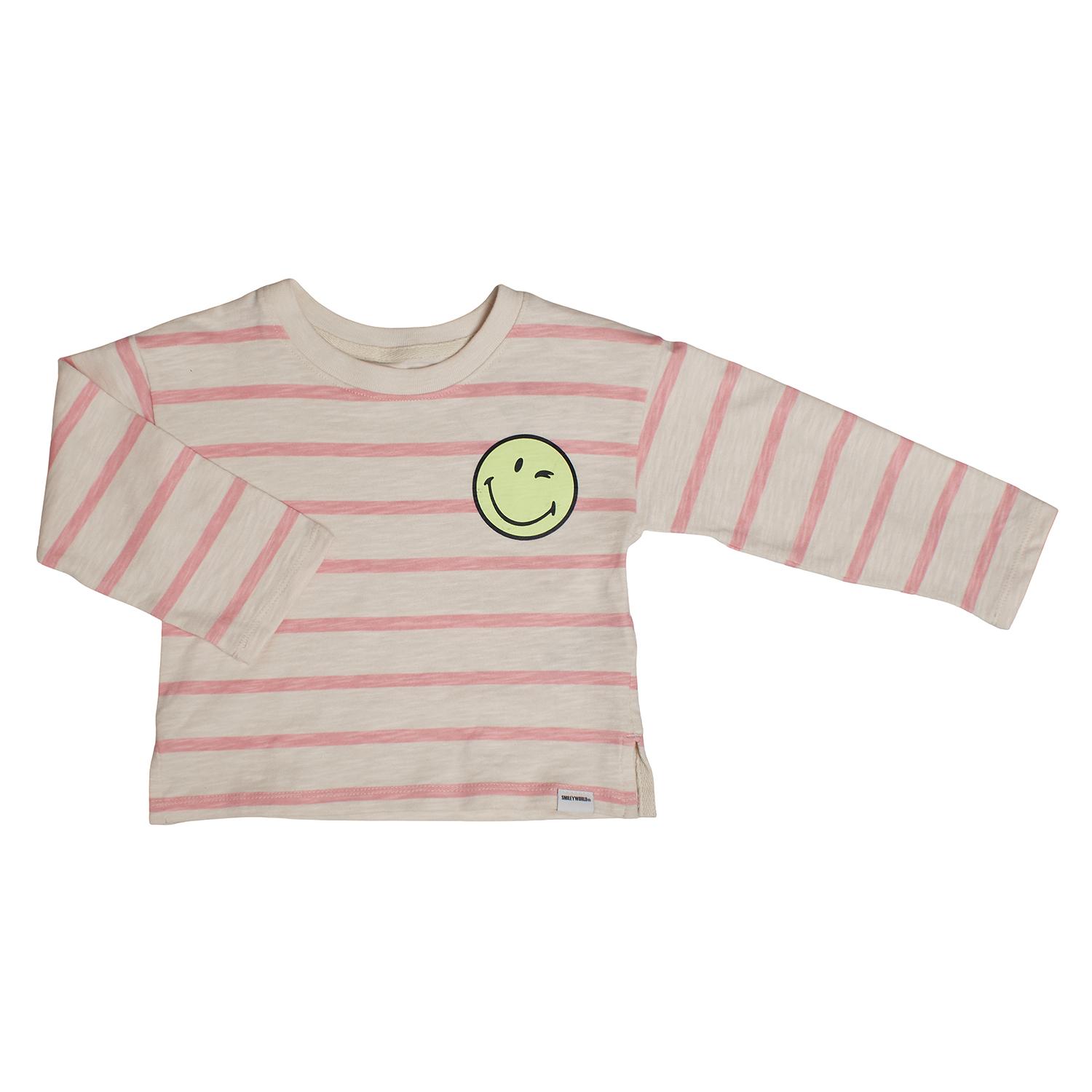 BlackPrice Camiseta Manga Larga Smile 485853 para Niña 3 AÑOS roze