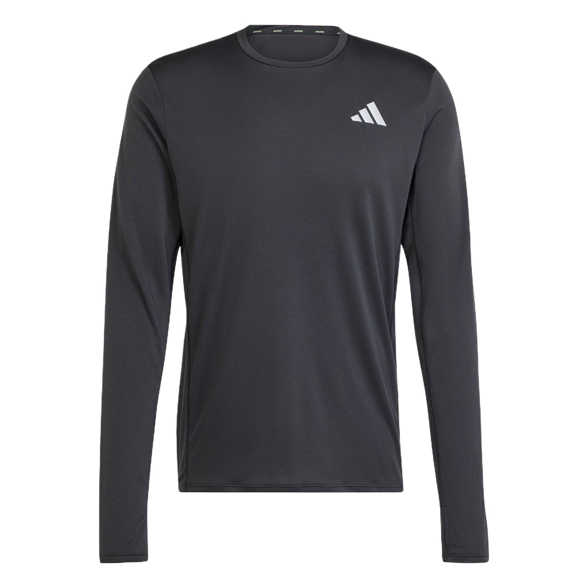 Adidas Adizero He TM Hakone Limited Edition Comfortabel Sport Zacht Ademend T-shirt met Lange Mouwen Heren Tops Zwart JD1742 M