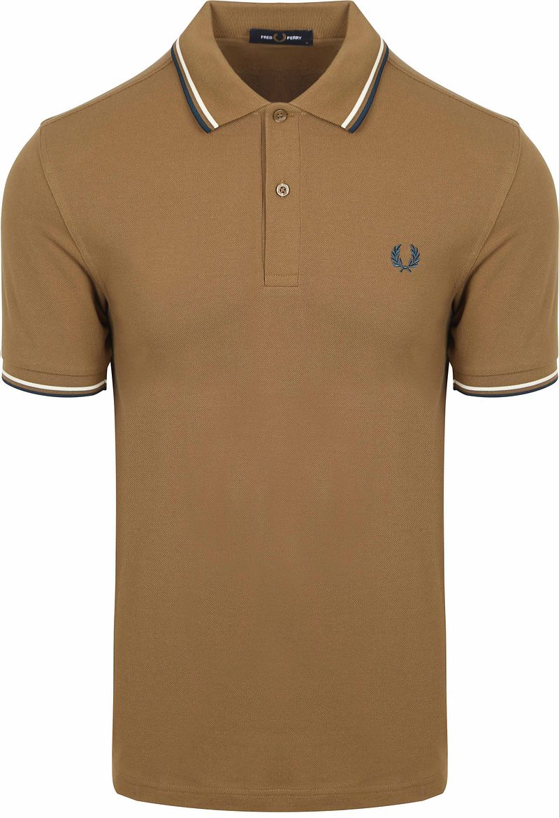 Fred Perry Polo Twin Tipped M3600 Bruin Z60