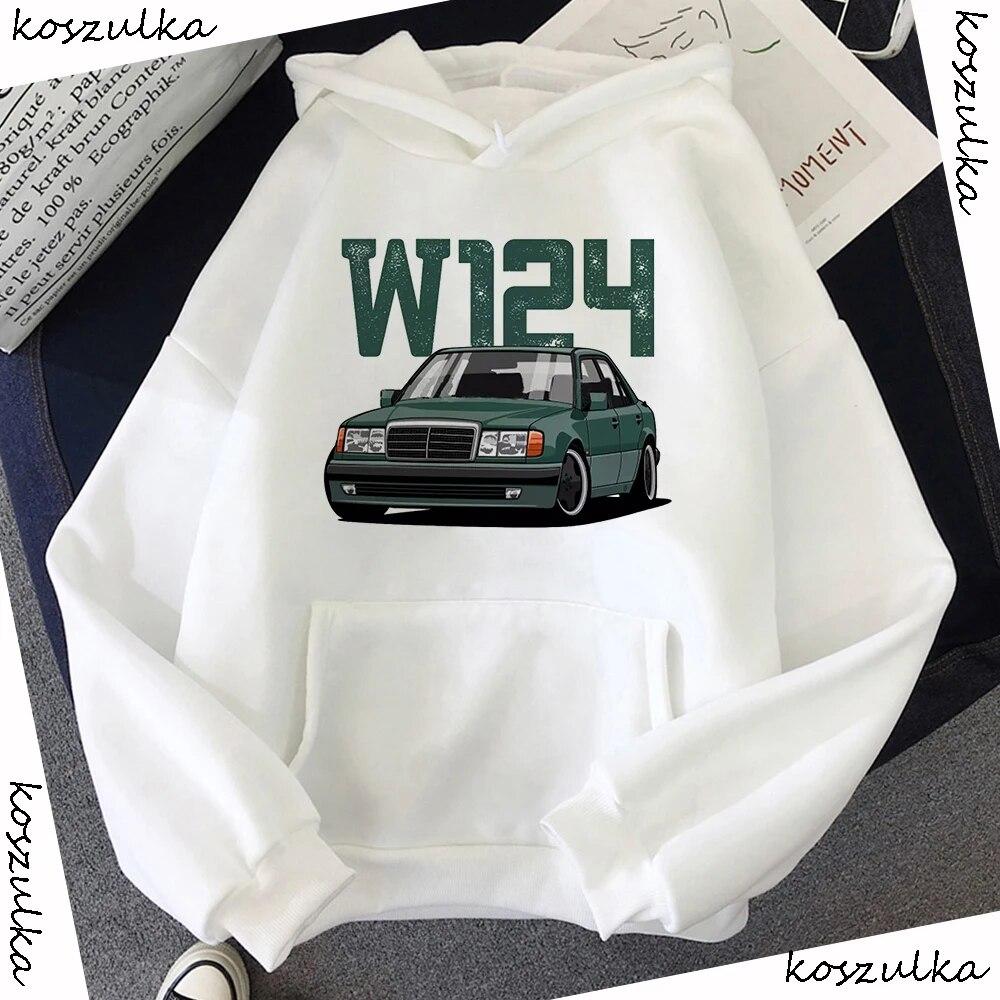 Boutique sports suit series 2 Herfst Winter W124 Auto Hoodies Mode Heren Stijlvol Uniek Ontwerp Heren Sweatshirts Hoody met capuchon S