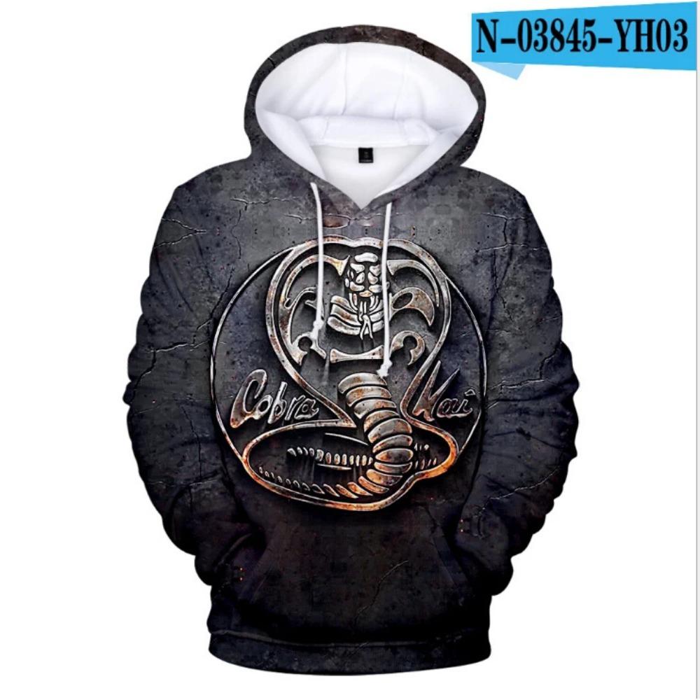 Wendy 3 The Karate Kid Cobra Kai 3D Print Hoodies Heren Sweatshirts Dames Trainingspakken Mode Herfst Harajuku Hoodie Casual Jongens Truien 160