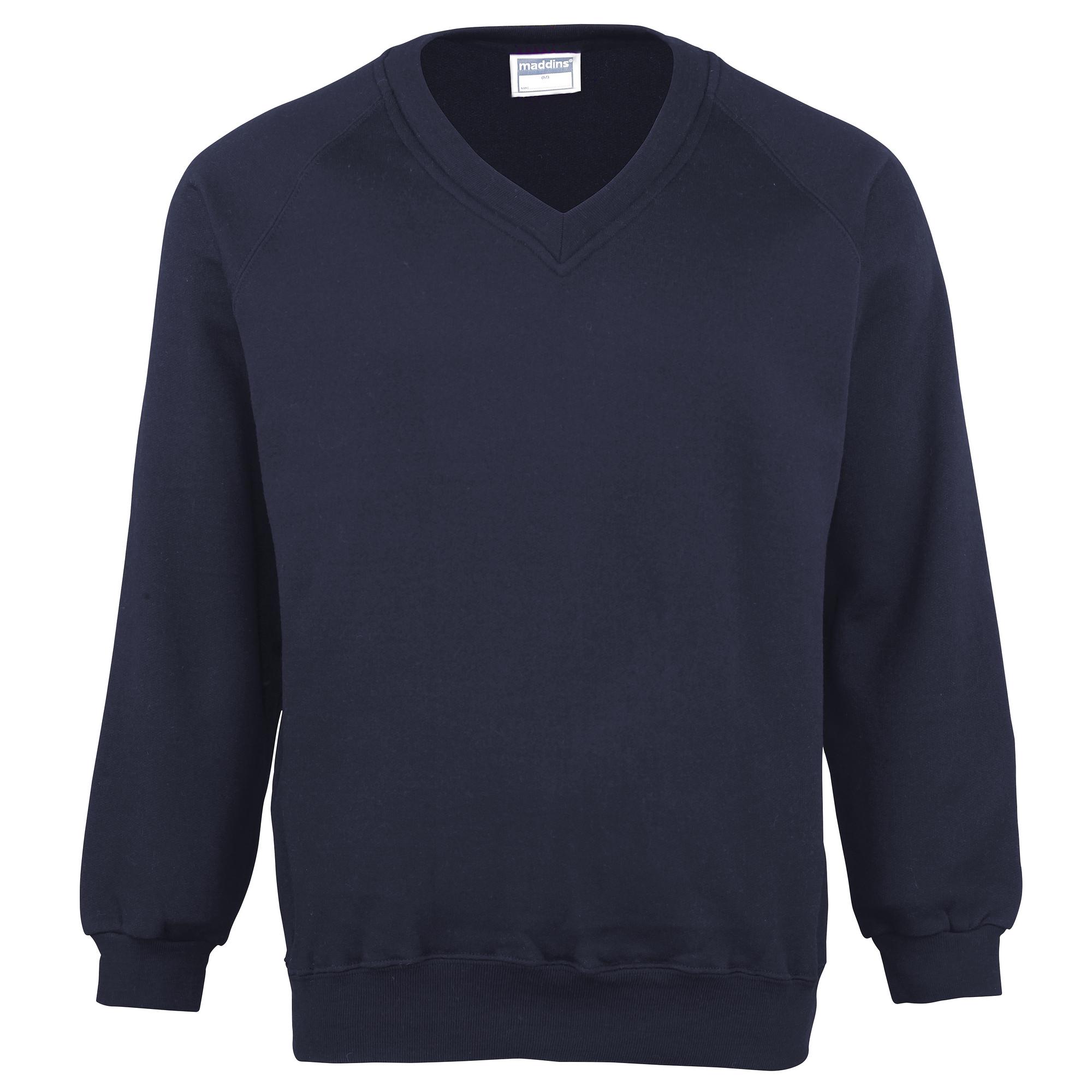 MADDINS Heren Colorsure V-hals sweatshirt XL