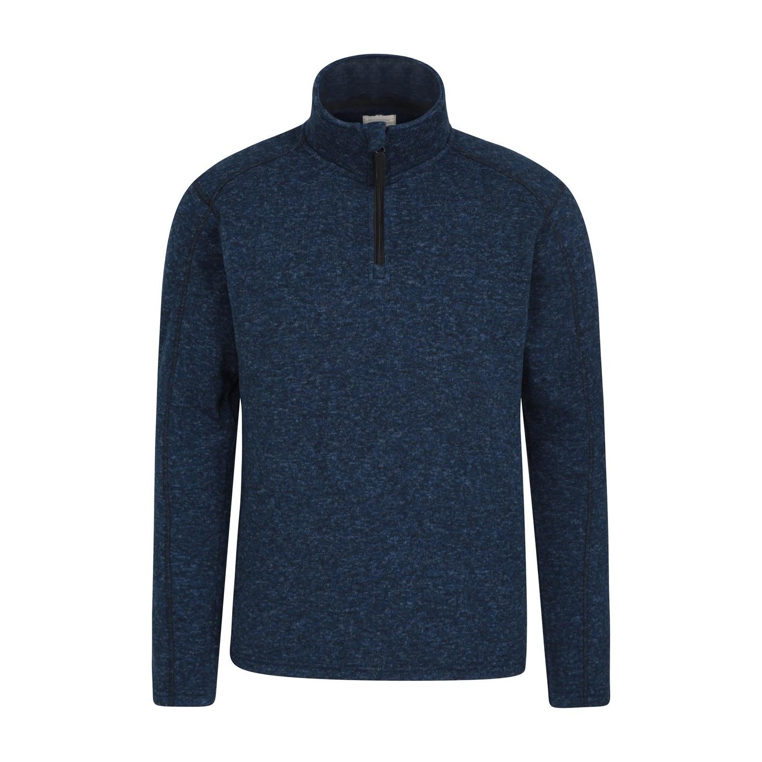 Pertemba FR - Apparel Mountain Warehouse Heren Idris II fleecetop met halve rits XXL
