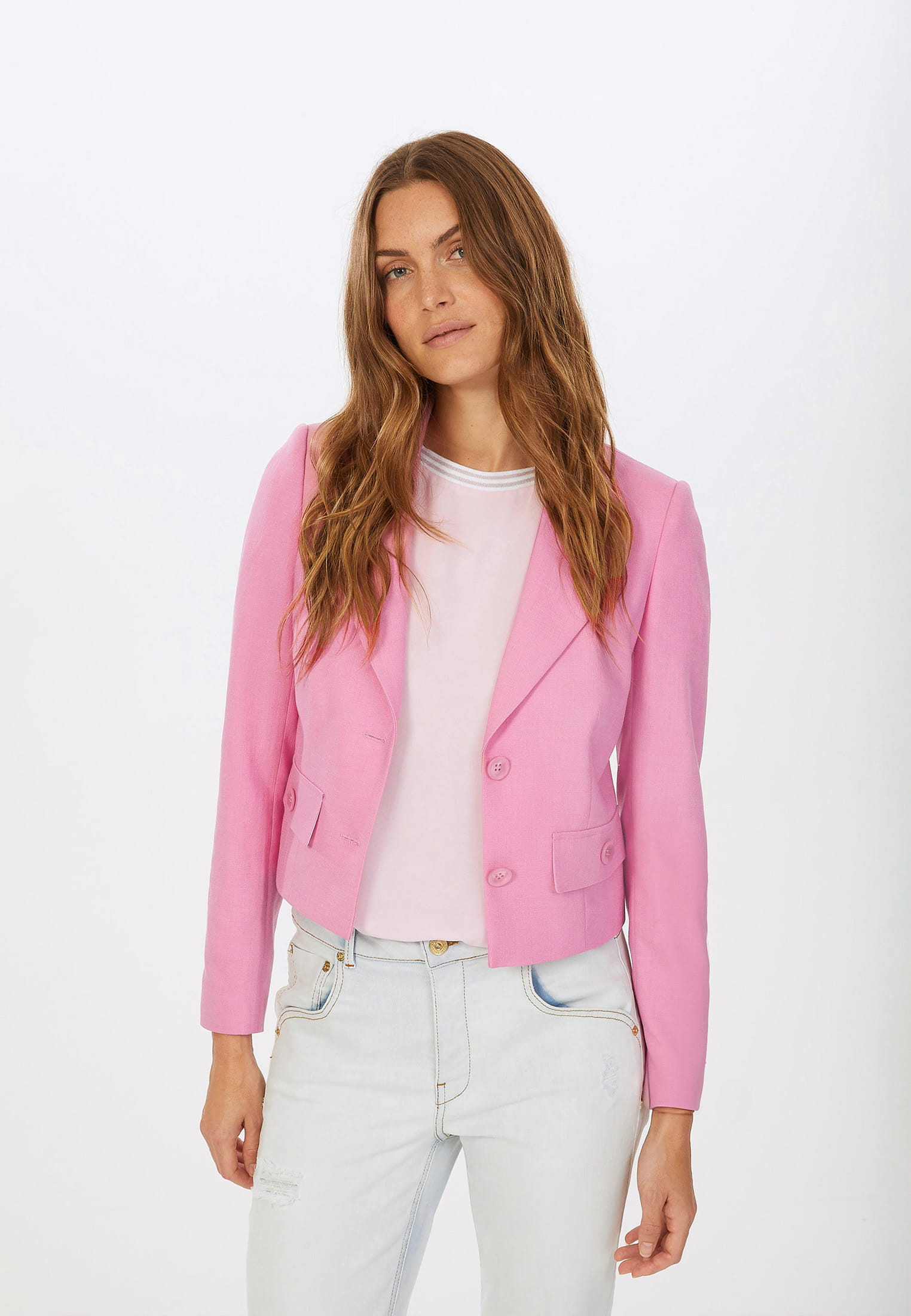 MARC AUREL Blazer aus Ecovero Viskosemischung