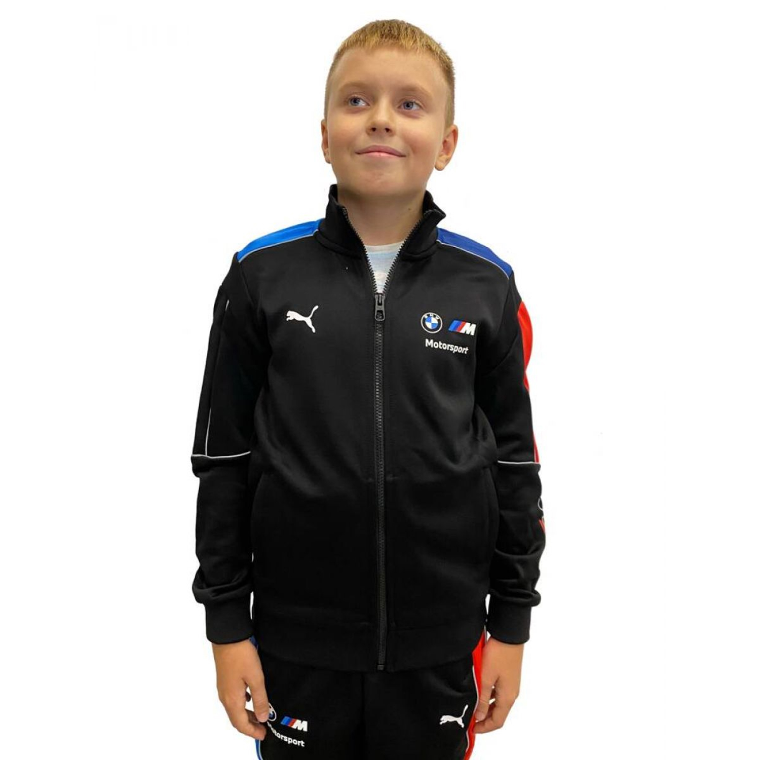 Puma Kinderen/kinderen motorsport bmw logo jacket