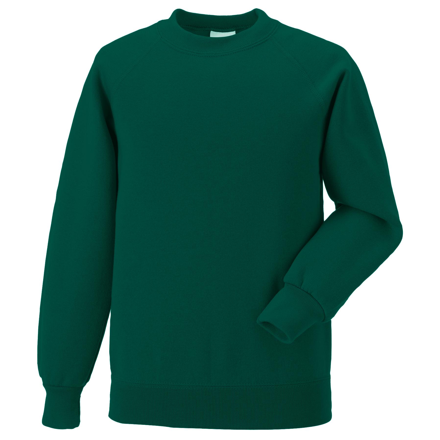 Jerzees Schoolwear Jerzees Schoolgear kindersweatshirt met raglanmouwen 1-2