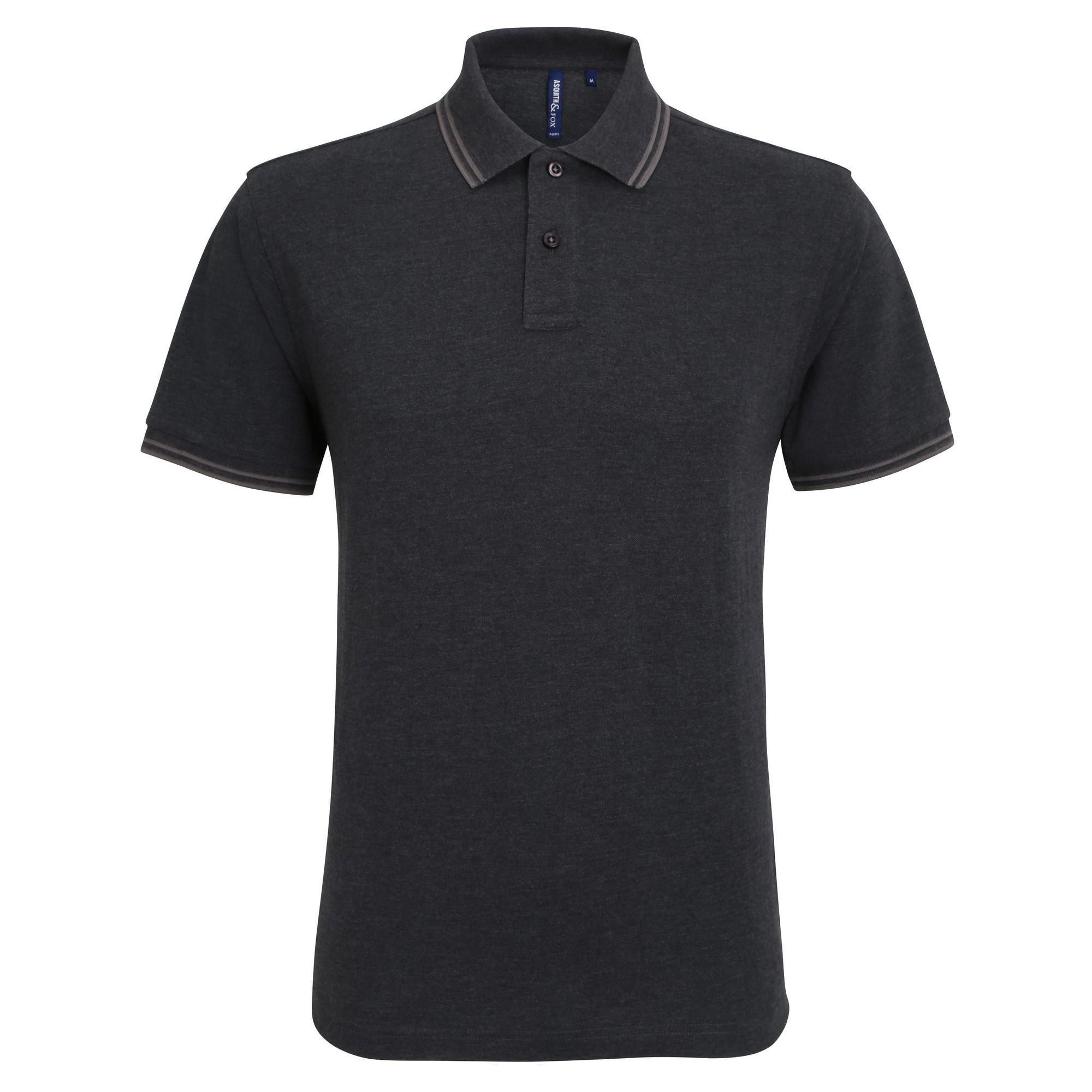 Asquith & Fox heren poloshirt met klassieke pasvorm en getipt L