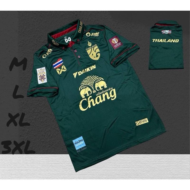Muay Thai Kick Boxing THAILAND Nationaal Voetbal Voetbal Trainingsshirt Snel Droog Shirt Polo Kraag Polyester Korte Mouw Unisex Heren Dames Uniform L