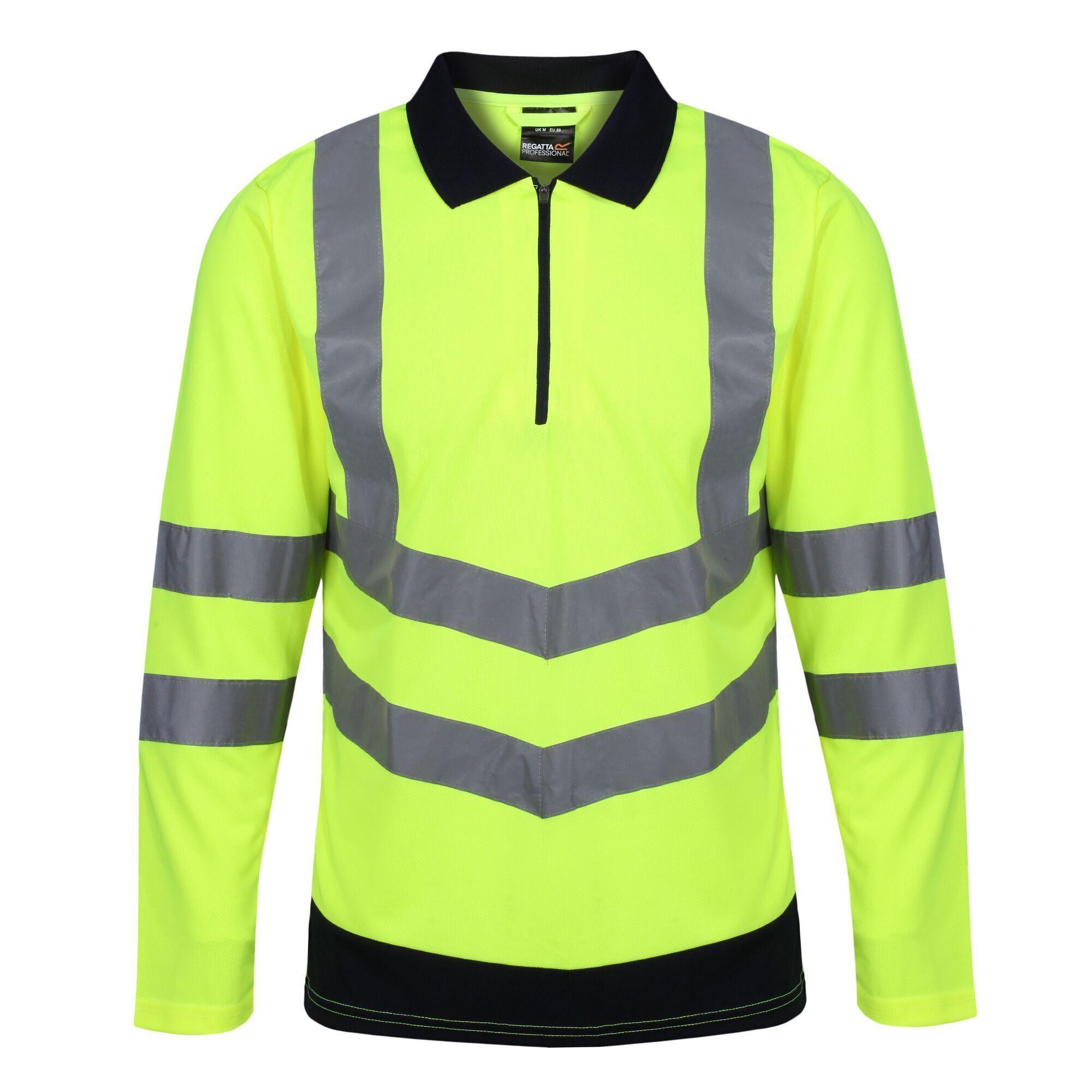 Regatta Professional Heren Hi-Vis Poloshirt 3XL geel
