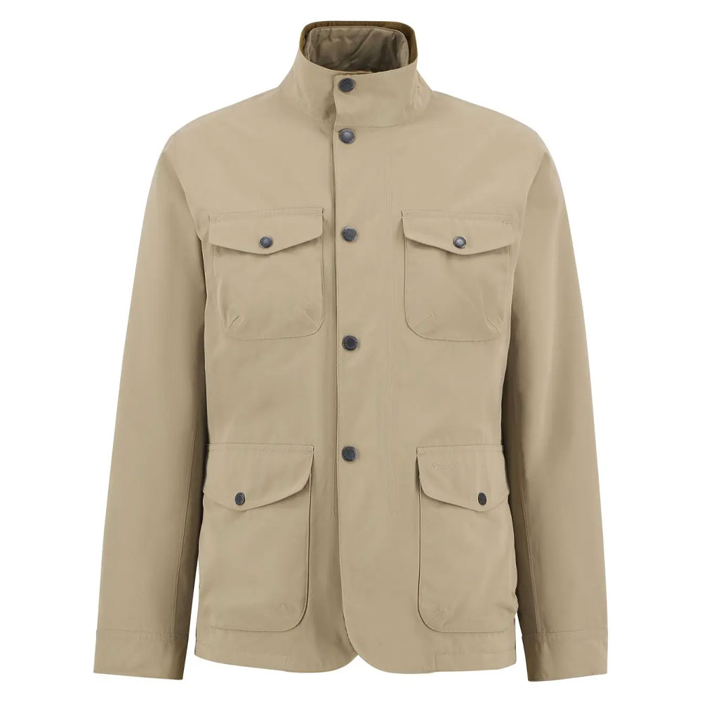 Barbour Herenjas Ogston Waterproof Washed Stone