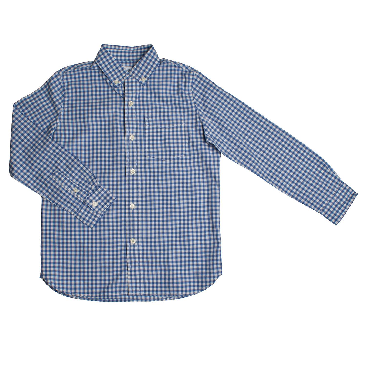 BlackPrice Camisa de Cuadros Manga Larga 427969 para Niño 8 AÑOS