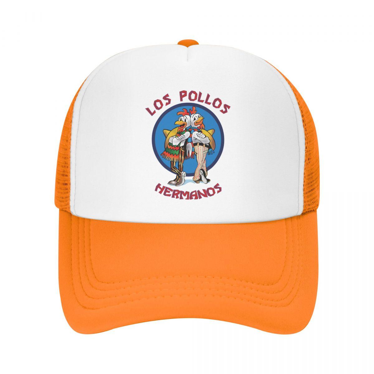 NOmo Home Grappige Los Pollos Hermanos Trucker Hoeden Sport Unisex Dames Verstelbare Breaking Bad Chicken Brothers Baseball Cap Snapback Caps Trucker Hat