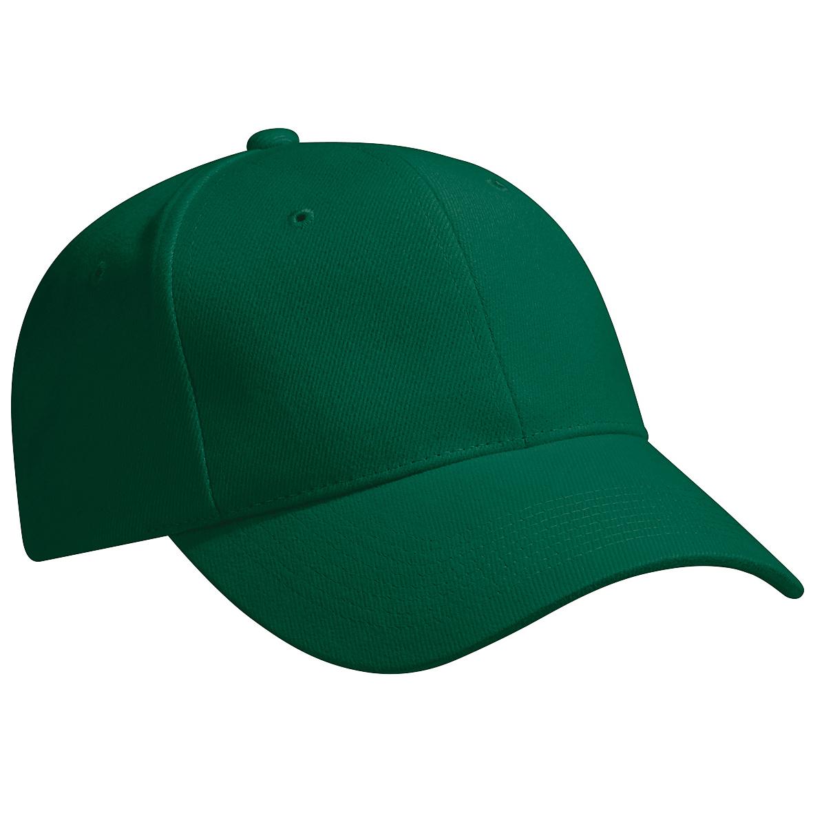 Beechfield Unisex Pro-Style zware geborstelde katoenen baseballpet / hoofddeksel (pak van 2) One Size