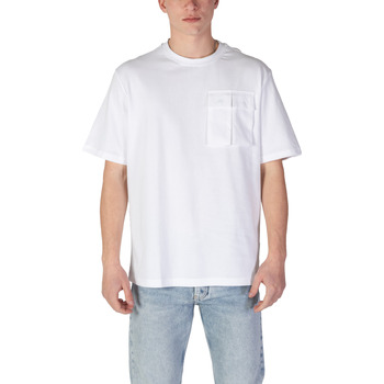 Antony Morato Polo Shirt Lange Mouw  RELAXED FIT LOGO PRINT ON BACK COLLAR MMKS02465-FA100245