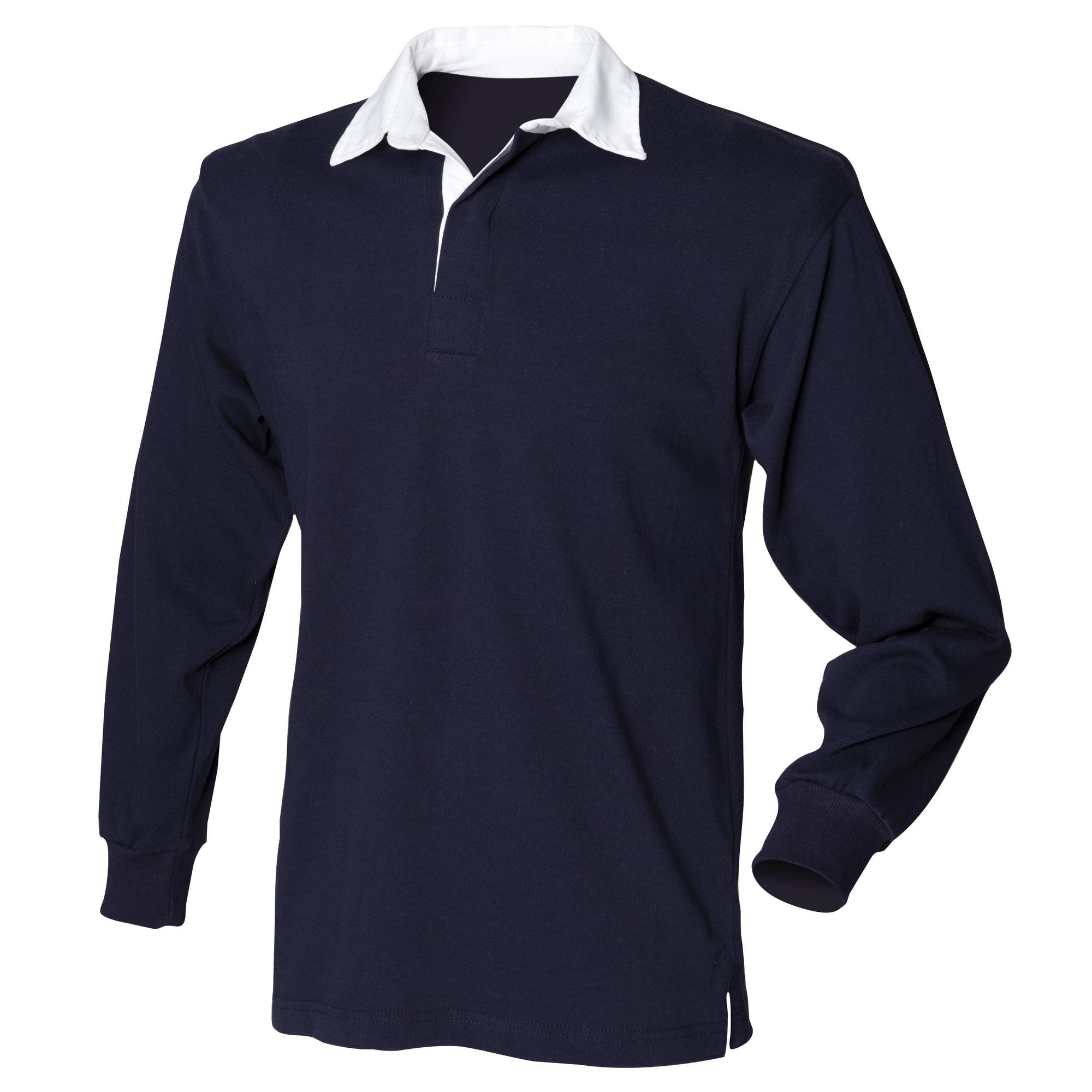 FRONT ROW sportrugbyshirt met lange mouwen voor heren XL