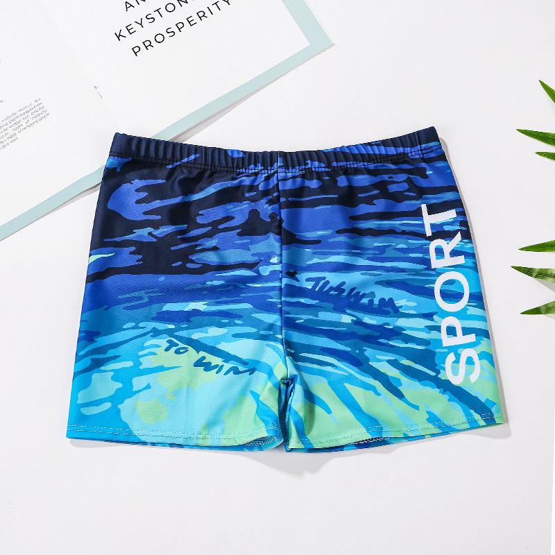 EchoMart Snel drogende, losse zwembroek voor heren - Anti-gênante boxerzwempak voor op het strand XL (90-120 lbs)