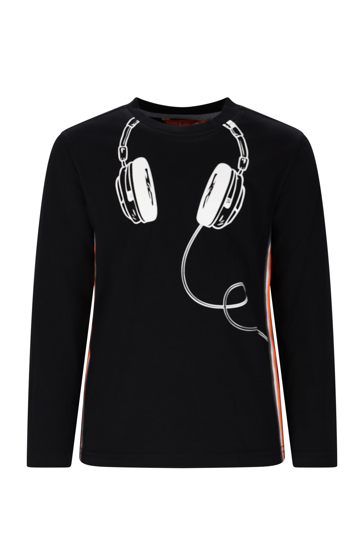 Tygo & Vito winter t-shirt jongens - zwart - Mason - longsleeve