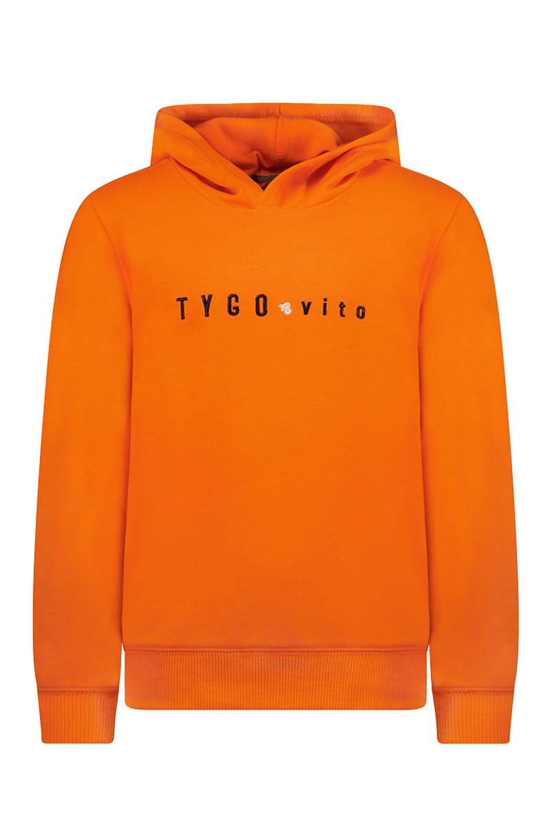 Tygo & Vito winter hoodie jongens - oranje