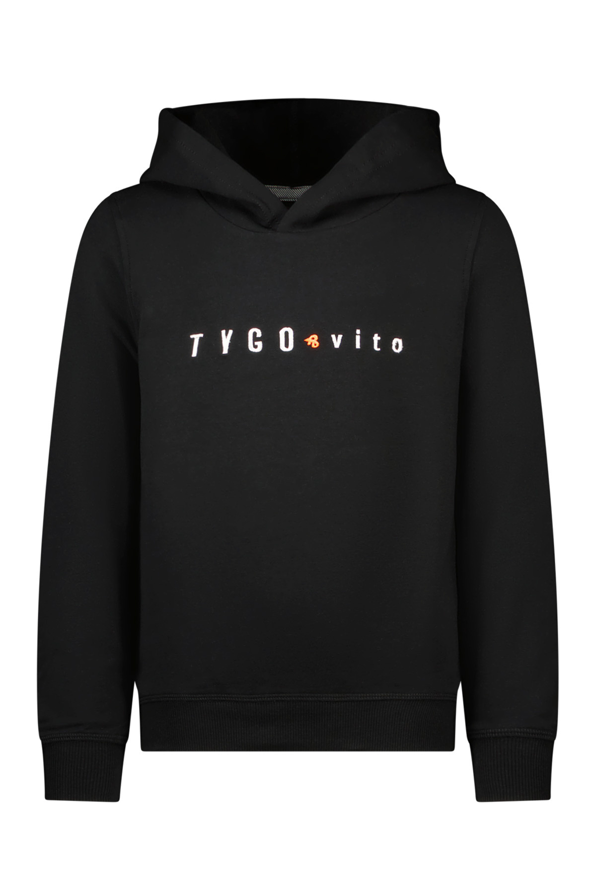 Tygo & Vito winter hoodie jongens - zwart