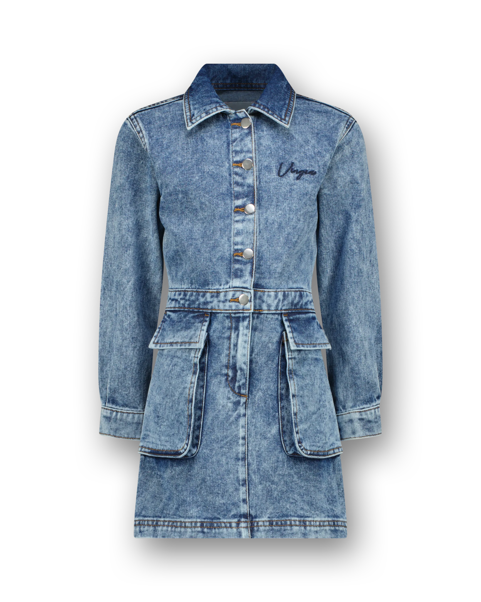 Vingino winter jurk meisjes - blauw - Pietra