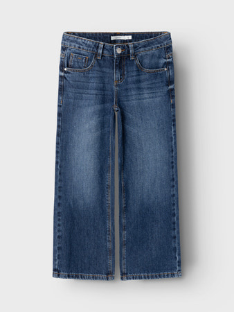 Name it zomer broek meisjes - blauw - bootcut fit - NkfFrikkali